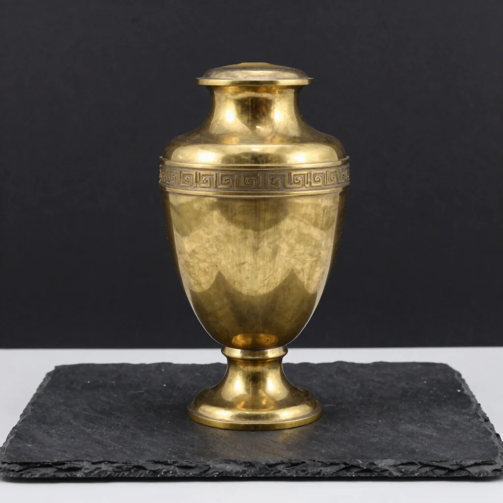 Imperial Brass Cremation Urn